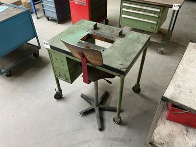 Overview picture of work table